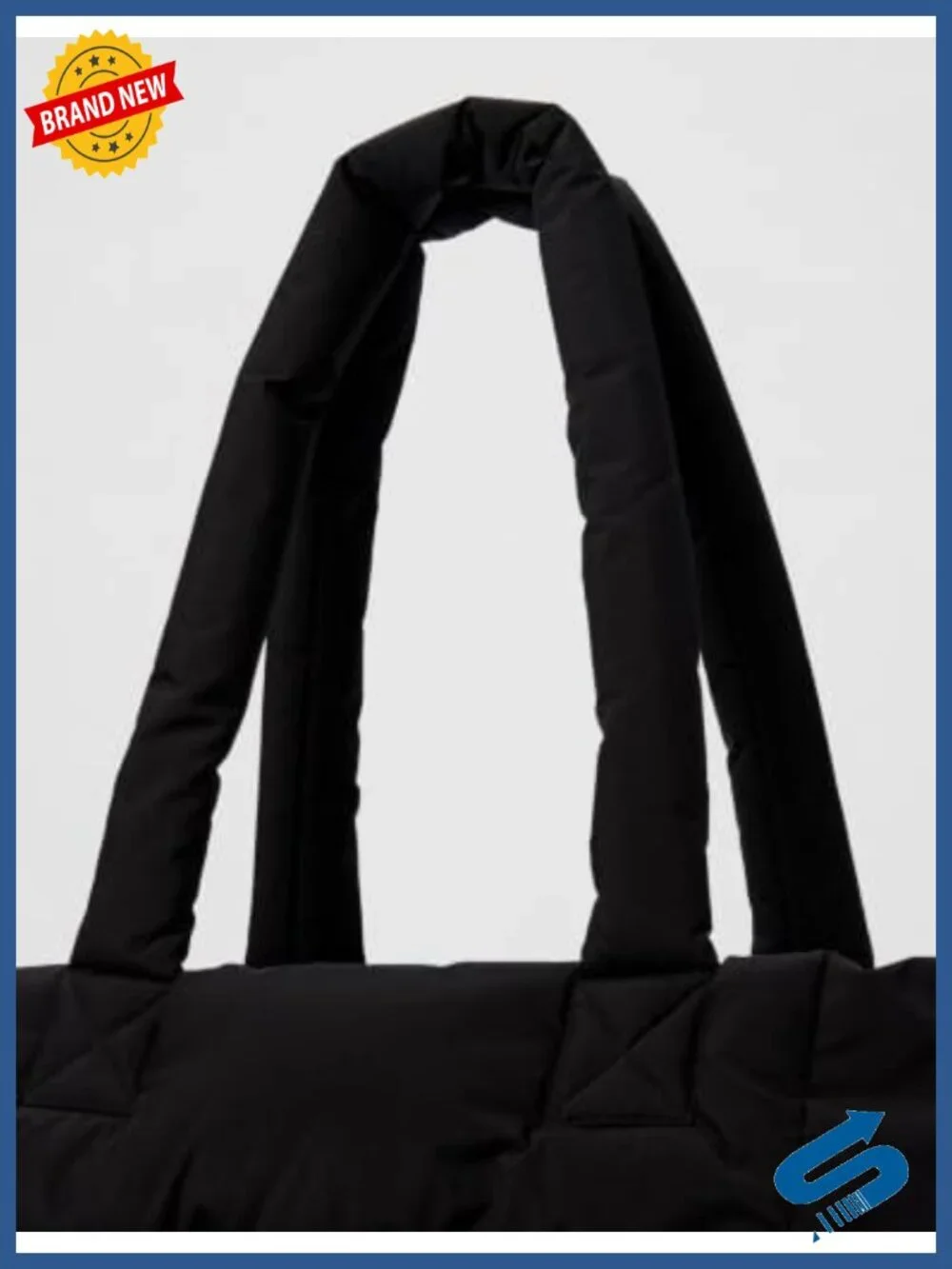 Mini Cloud Bag, Water-Resistant Polyester Puffer Shoulder Bag